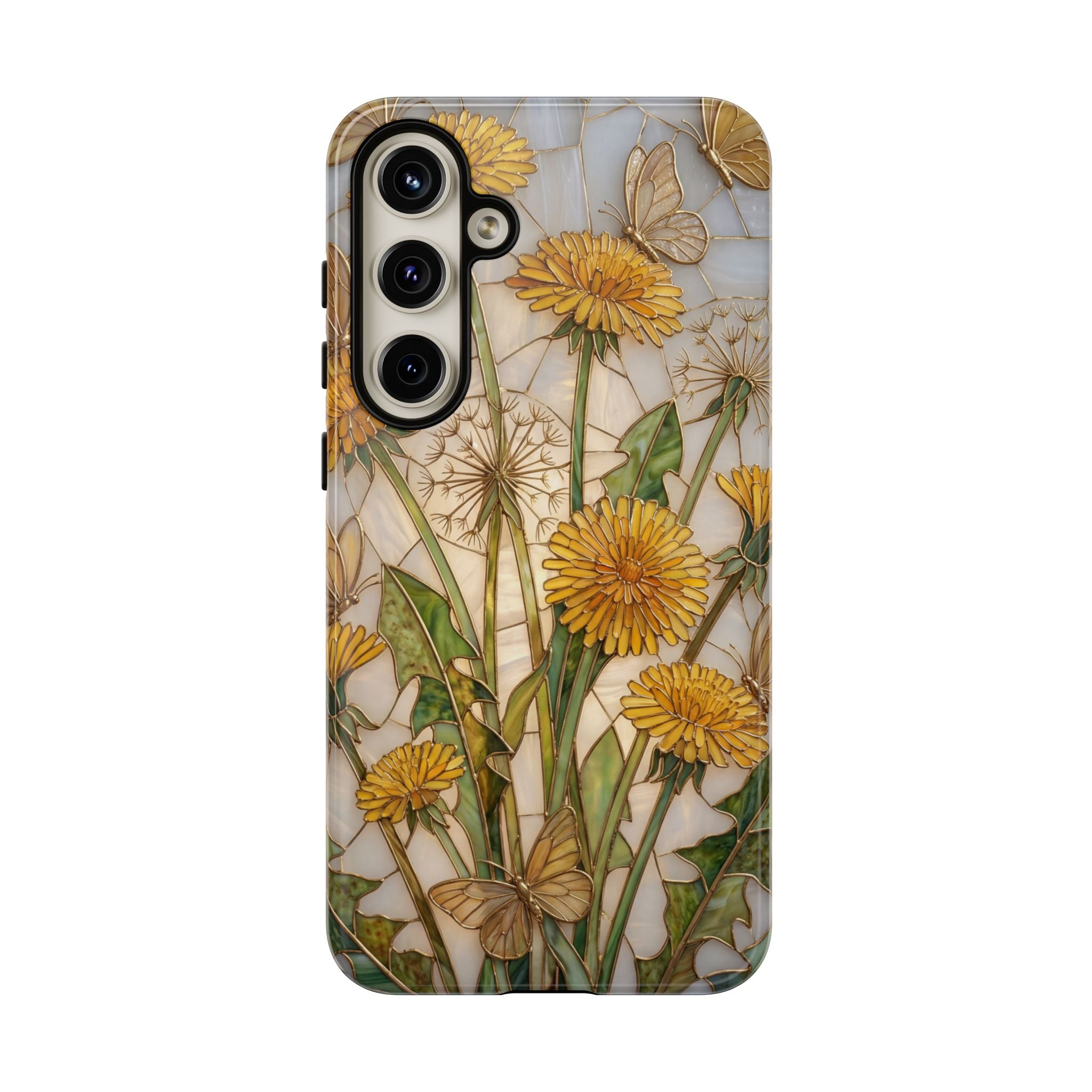 Dandelion Bouquet Tough Samsung Galaxy Case — Floral Botanical Protective Cover