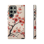 Cherry Blossom Samsung Galaxy Phone Case | Pink Blossom Branch Design