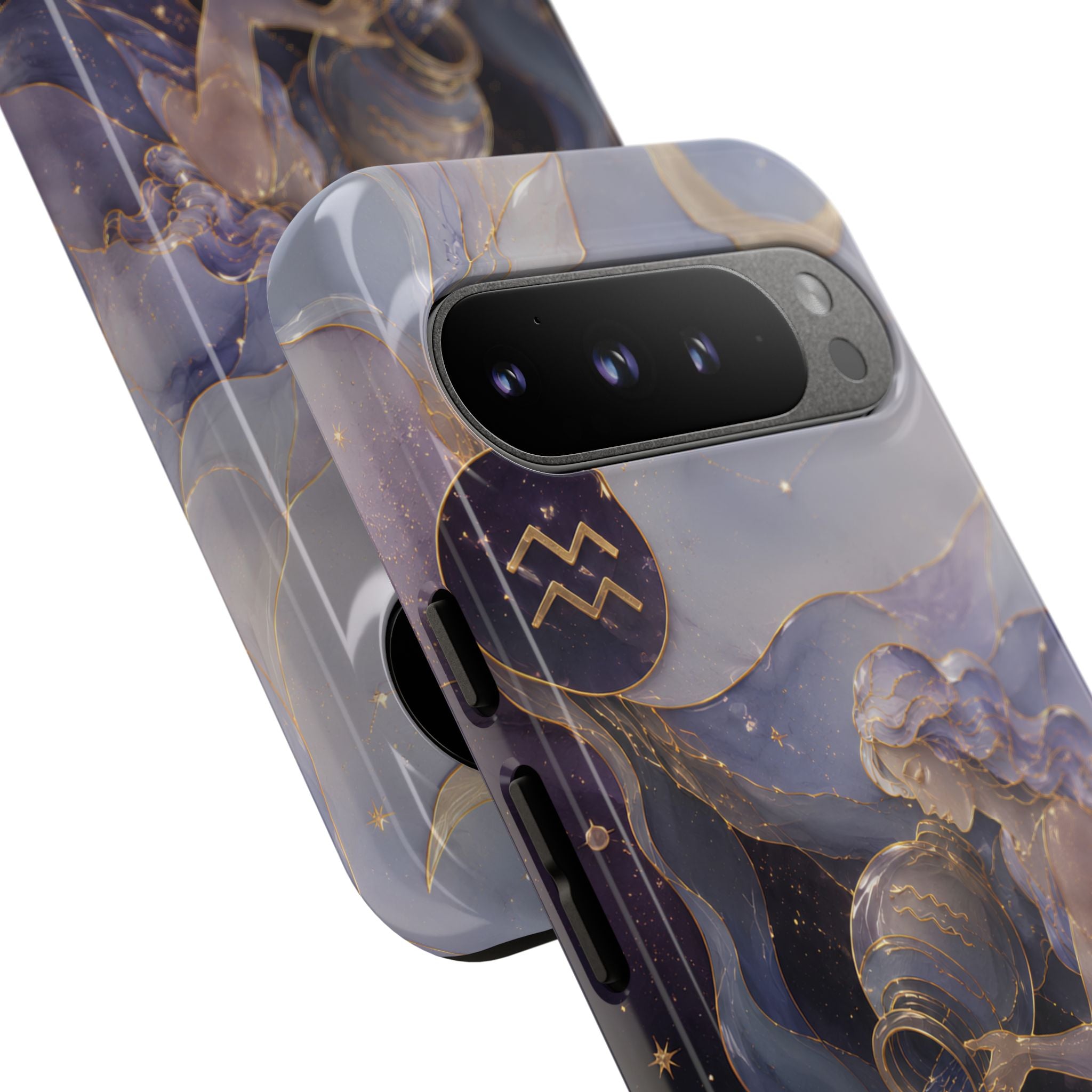 Aquarius Zodiac Google Pixel Phone Case | Celestial Astrology Gift