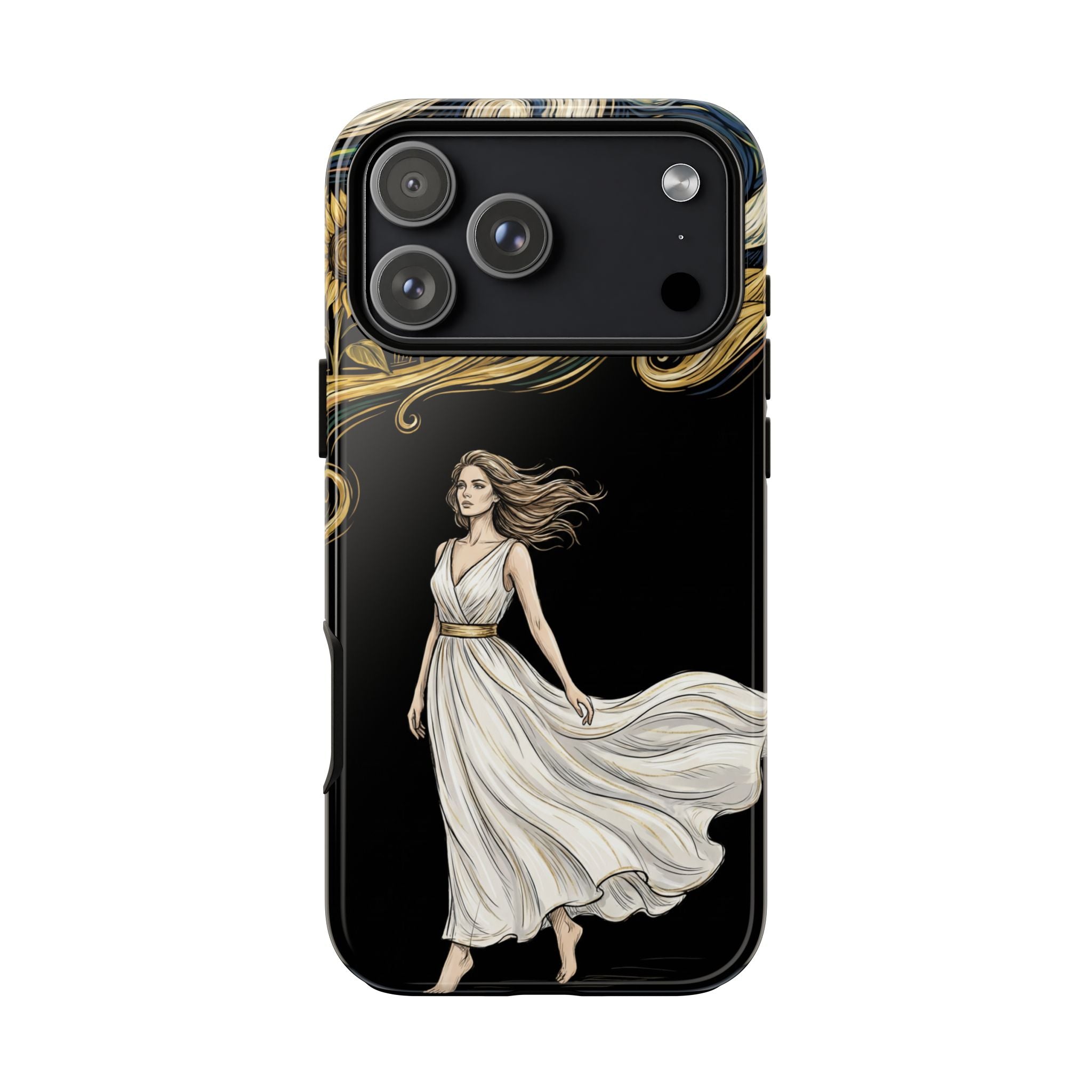 Grecian Muse iPhone Case | Artistic Goddess Protective Case
