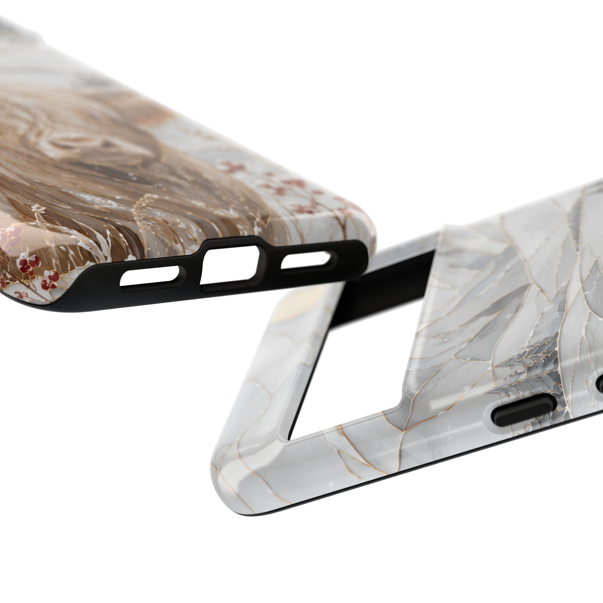 Highland Cow Google Pixel Phone Case | Stained Glass Mountain Case