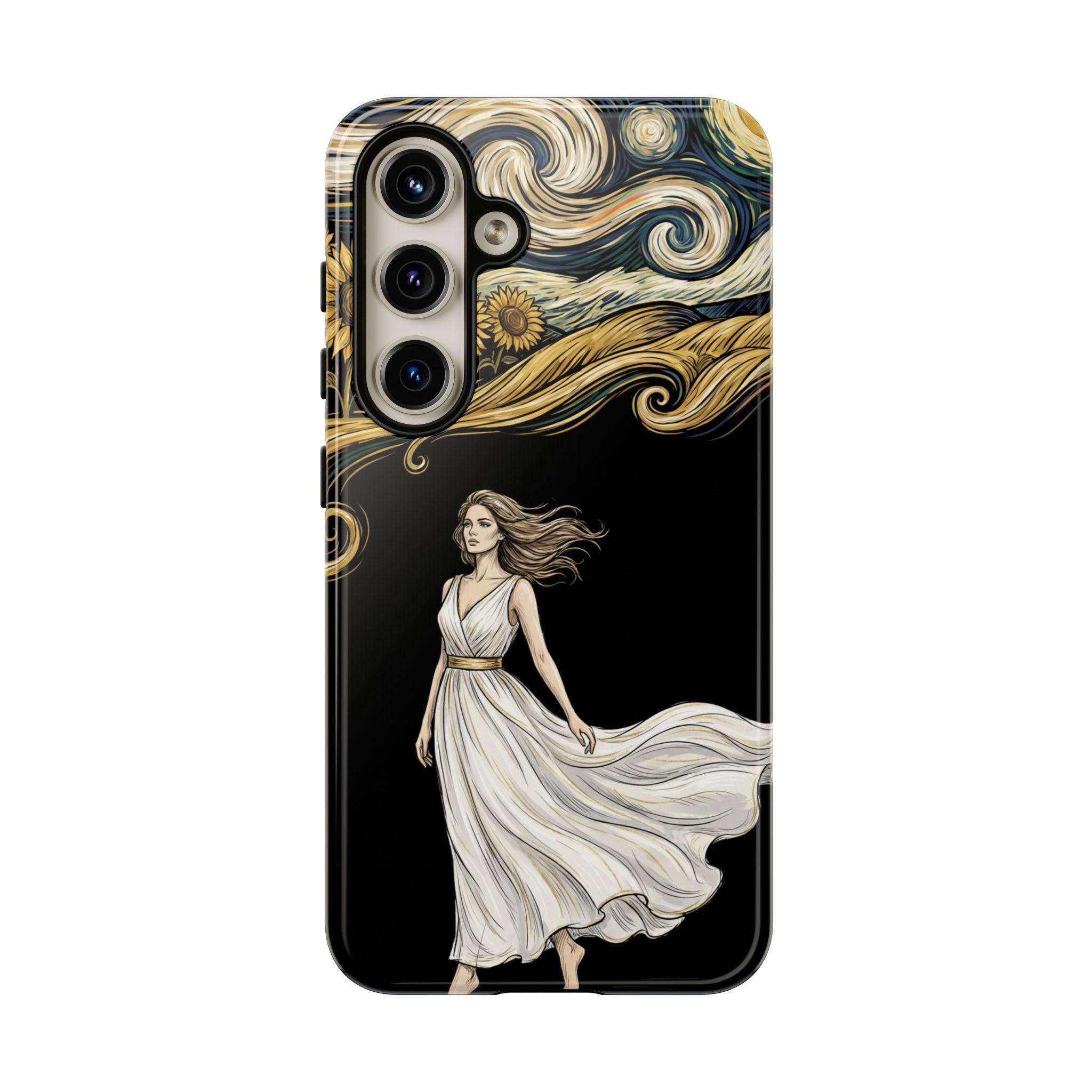 Grecian Muse Samsung Galaxy Phone Case | Artistic Goddess Protective Case