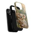Koala iPhone Case | Eucalyptus Botanical Cover