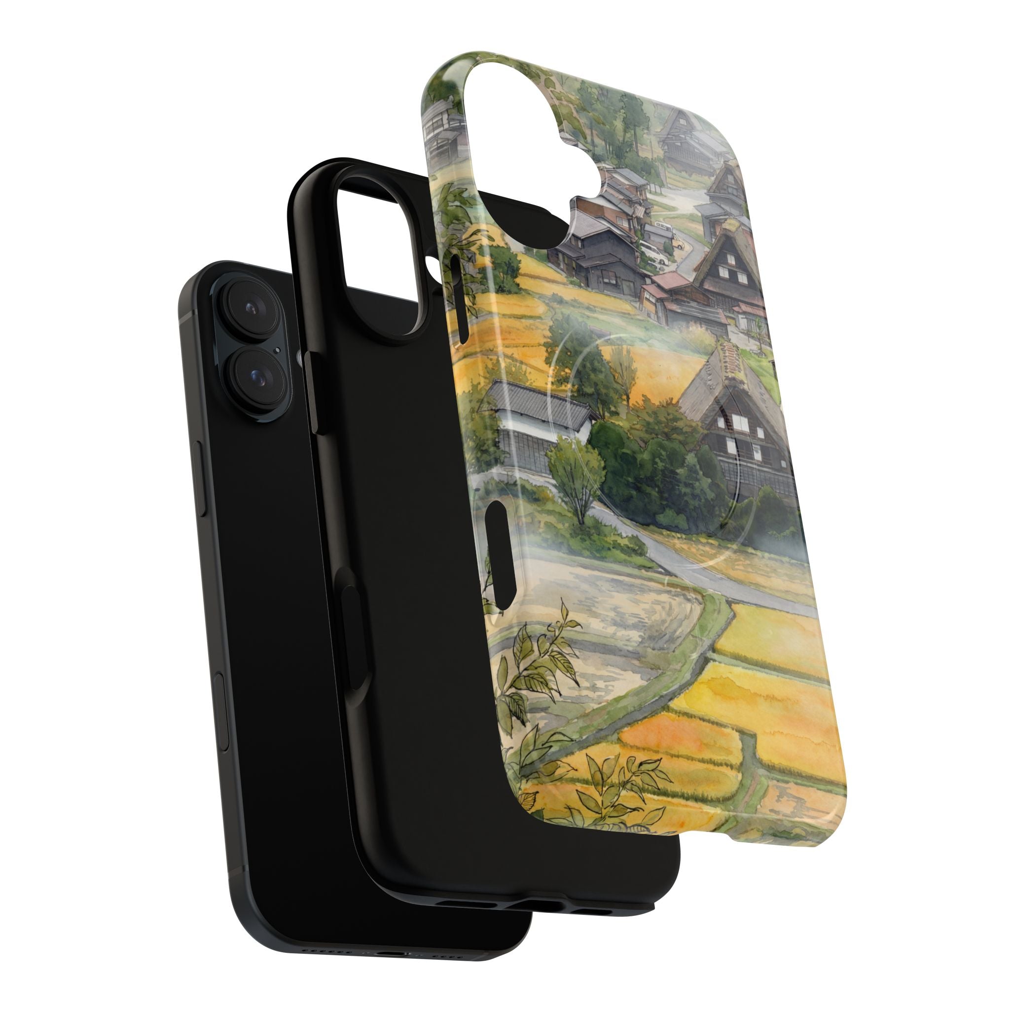 Shirakawa Whisper | Japan Watercolour MagSafe iPhone Case