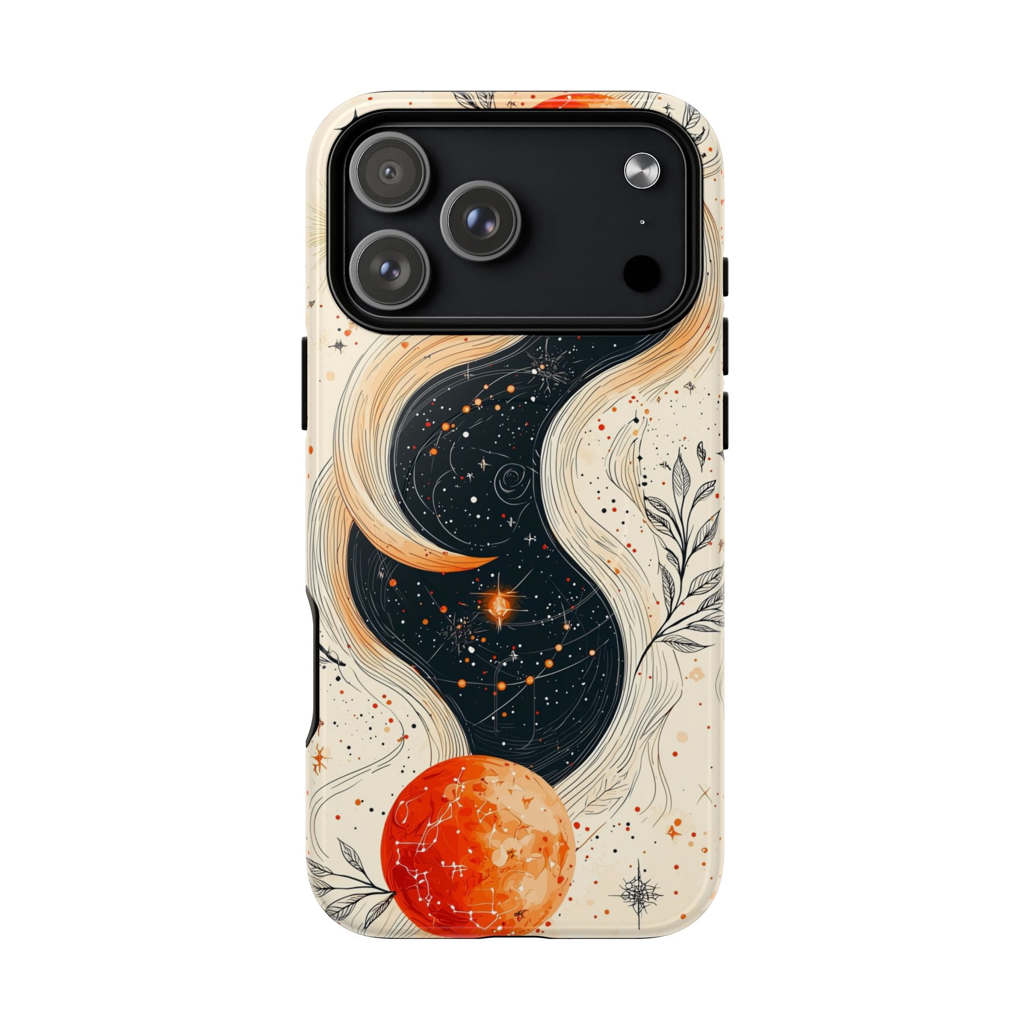 Custodia Astrology Galaxy MagSafe per iPhone | Red Moon Celestial