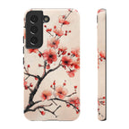 Cherry Blossom Samsung Galaxy Phone Case | Pink Blossom Branch Design