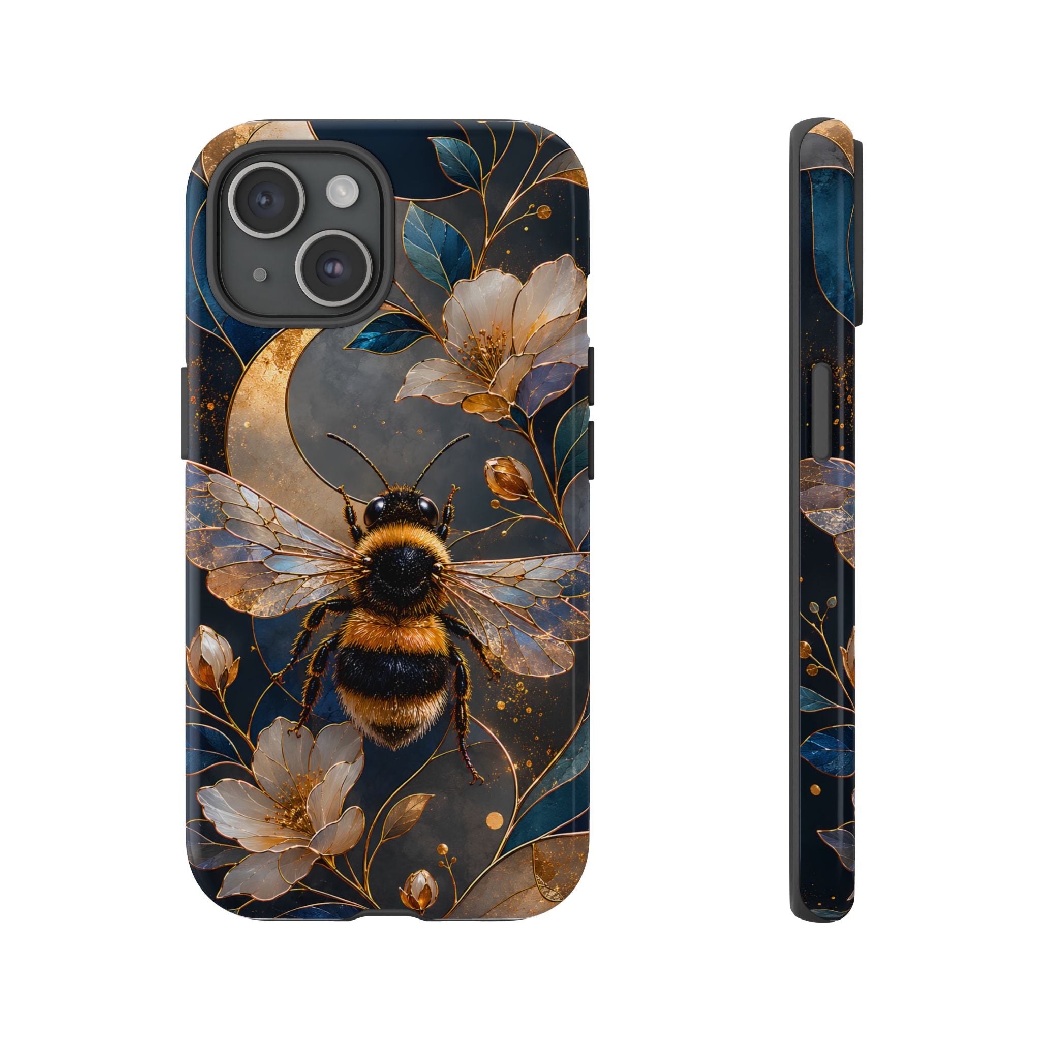 Bumblebee iPhone Case | Moonlit Bee Art Cover