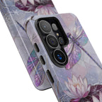 Dragonfly Samsung Galaxy Phone Case | Lotus Flower Phone Case