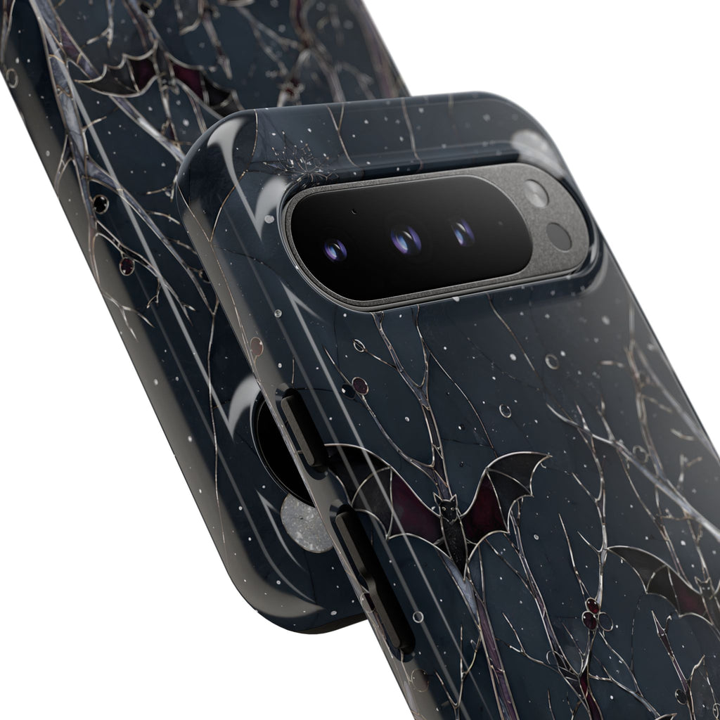 Gothic Bat Google Pixel Phone Case | Moonlit Forest iPhone Case