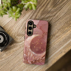 Libra Zodiac Samsung Galaxy Phone Case | Moon Crystal Astrology Phone Case