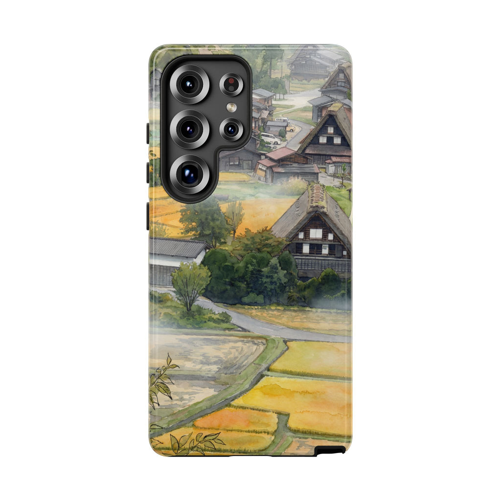 Shirakawa Whisper | Japan Watercolour Samsung Galaxy Phone Case