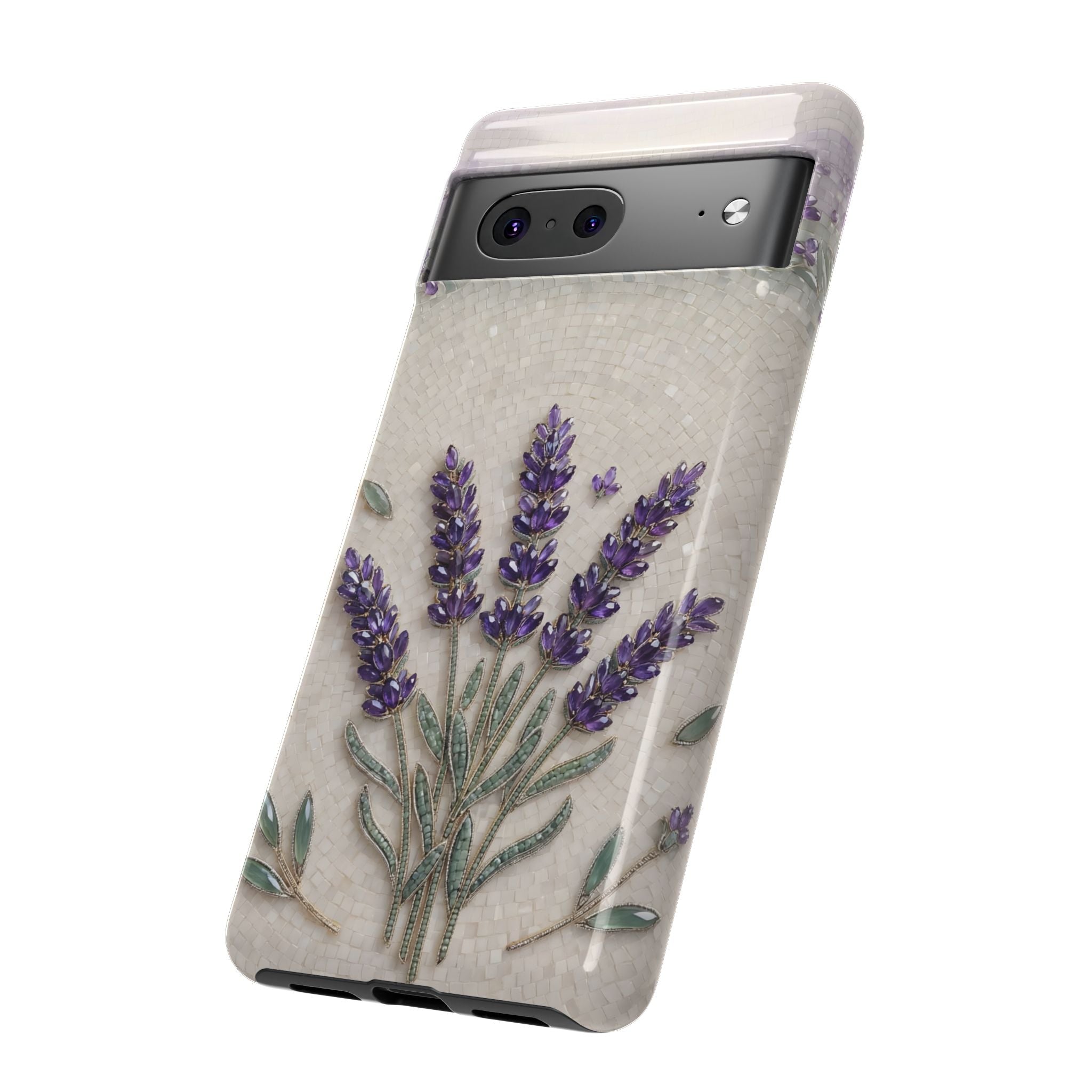 Lavender Bouquet Google Pixel Phone Case — Floral Protective Phone Cover