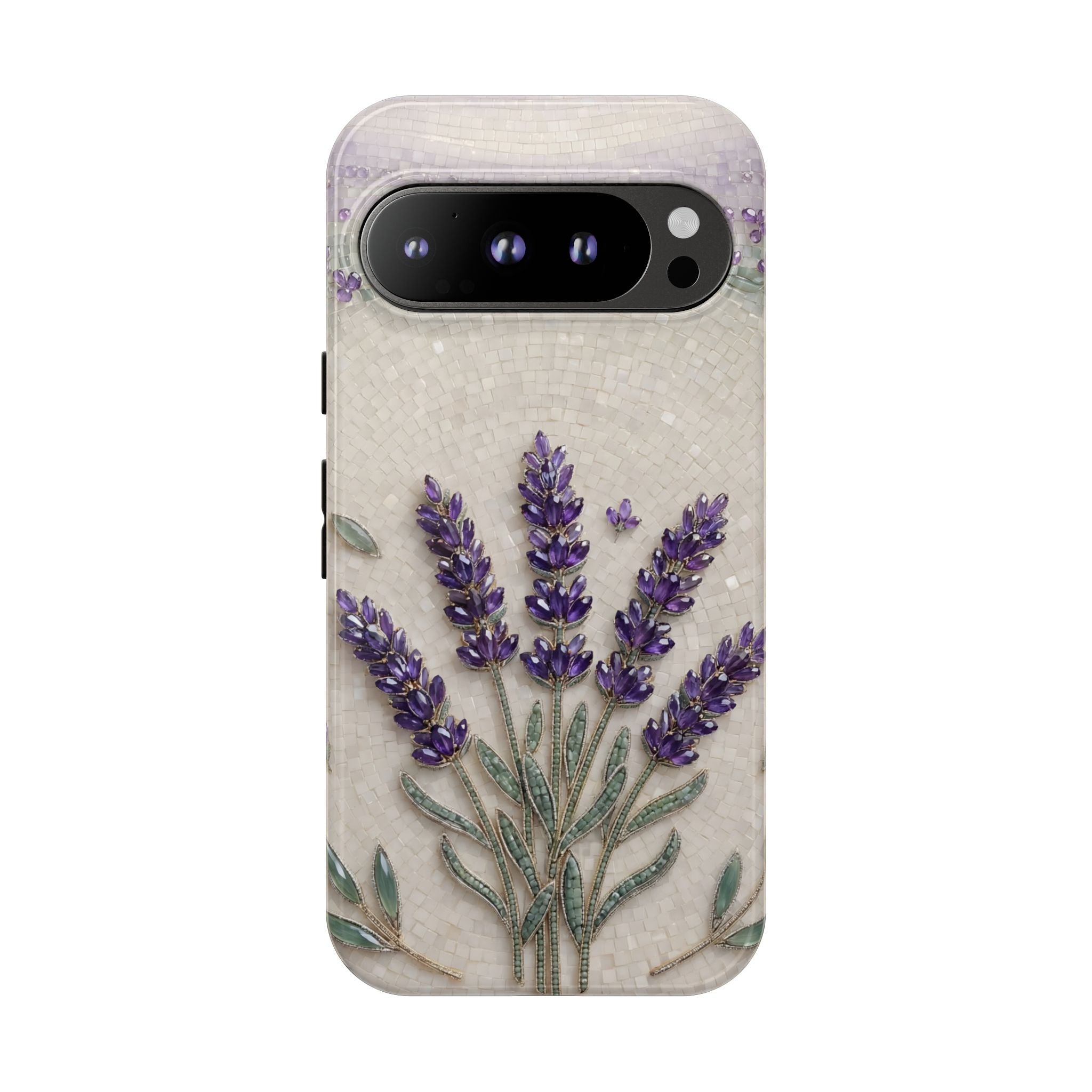 Lavender Bouquet Google Pixel Phone Case — Floral Protective Phone Cover