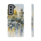 Watercolor Floral Daisy Garden Samsung Galaxy Phone Case