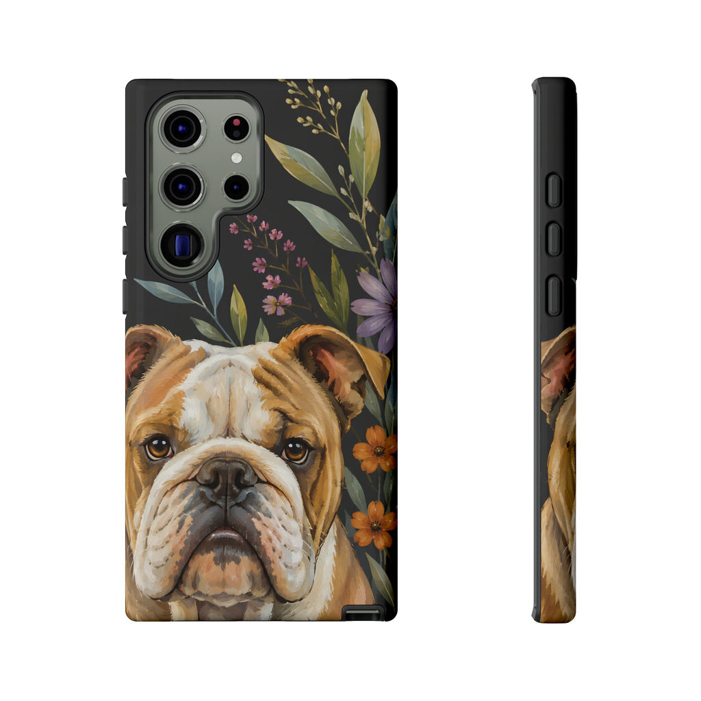 English Bulldog Samsung Galaxy Phone Case | Bulldog Dog Art Cover