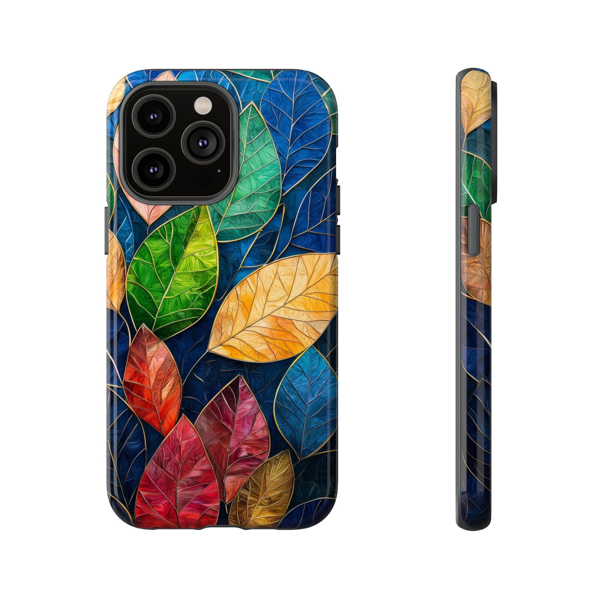 Colourful Autumn Leaves iPhone Case