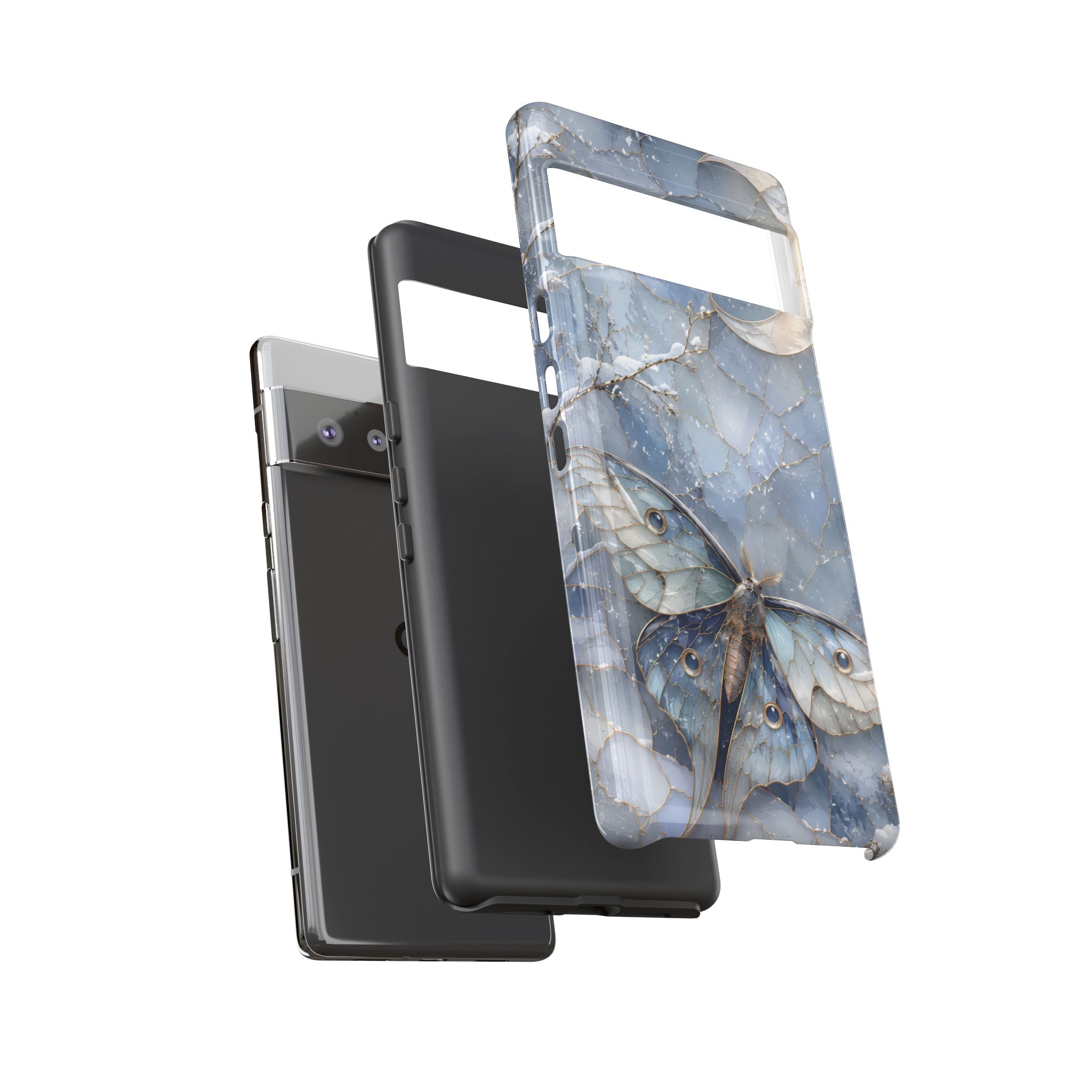 Copy of Copy of Luna Moth Phone Case, Celestial Butterfly iPhone Case, Moonlit Nature Cover, Cottagecore Protective Case Gift