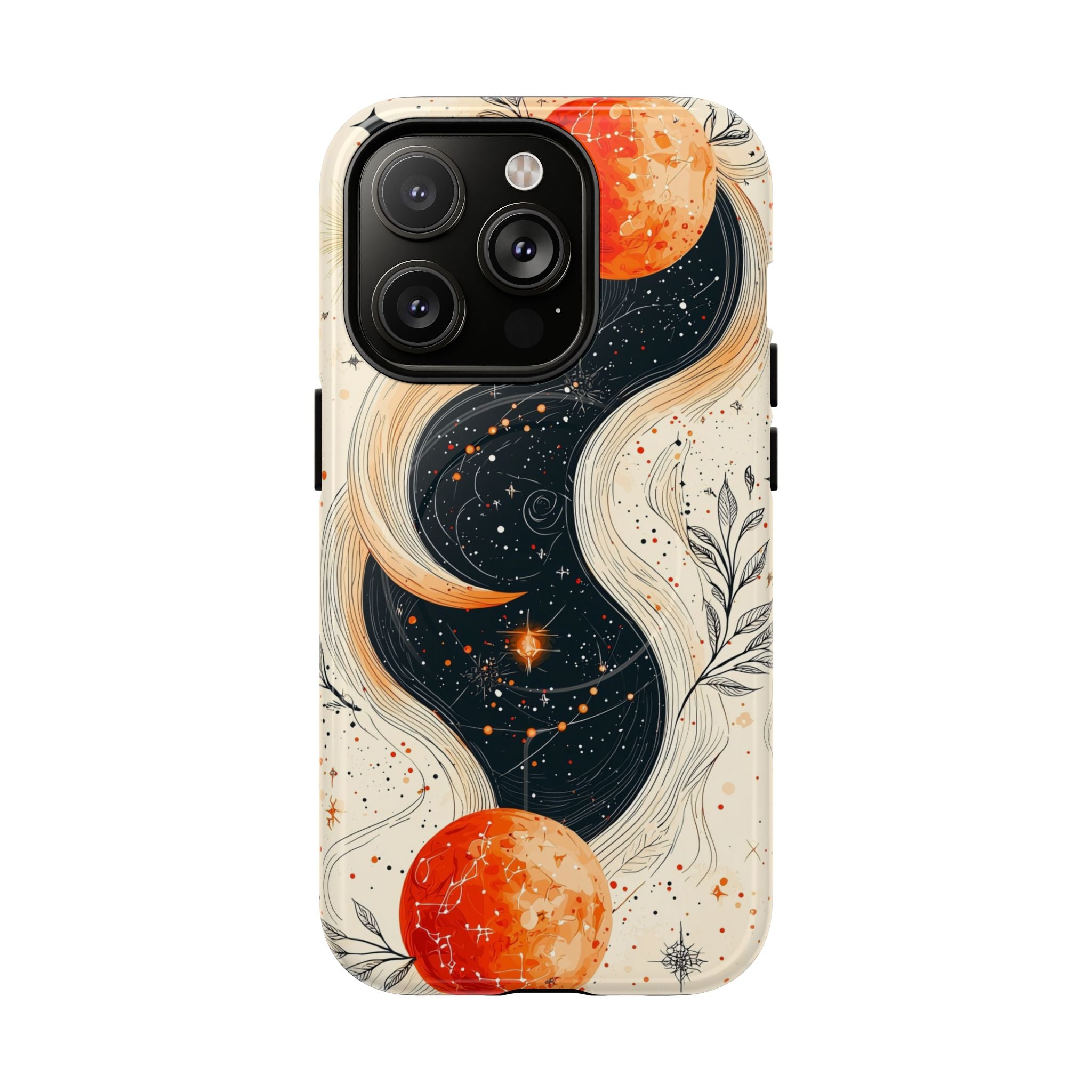 Custodia Astrology Galaxy MagSafe per iPhone | Red Moon Celestial