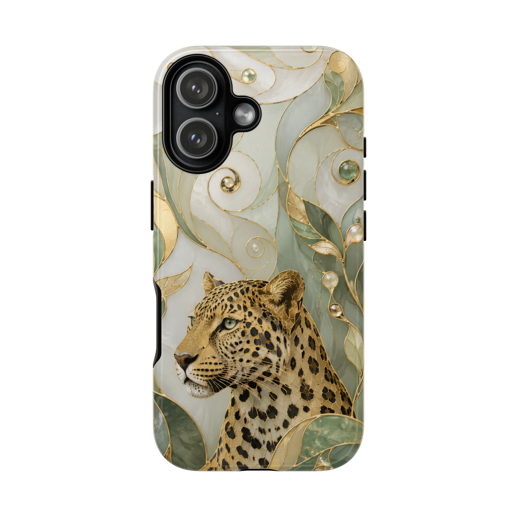 Leopard iPhone Case | Elegant Big Cat Art Cover