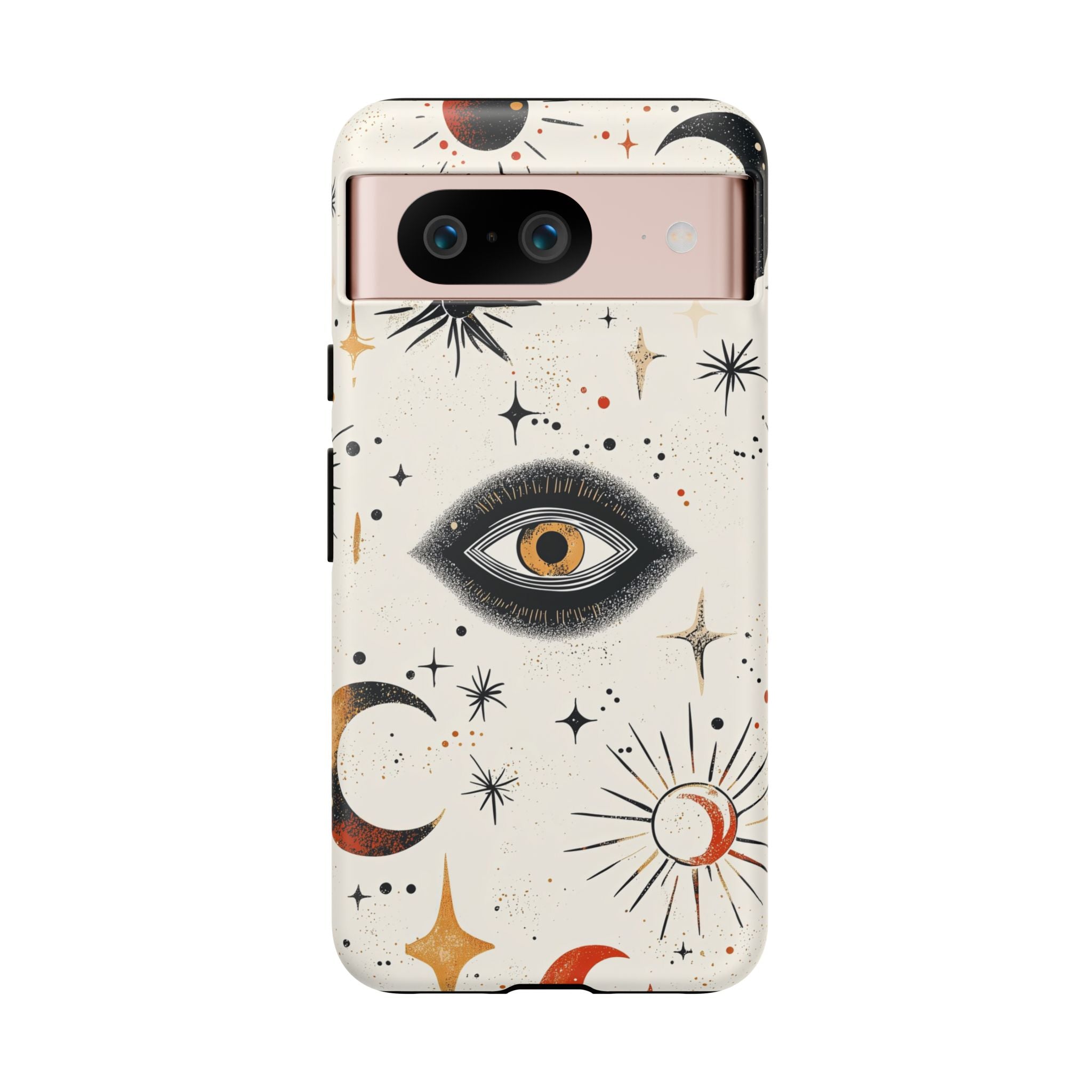 Mystic Eye Google Pixel Case | Celestial Moon & Star