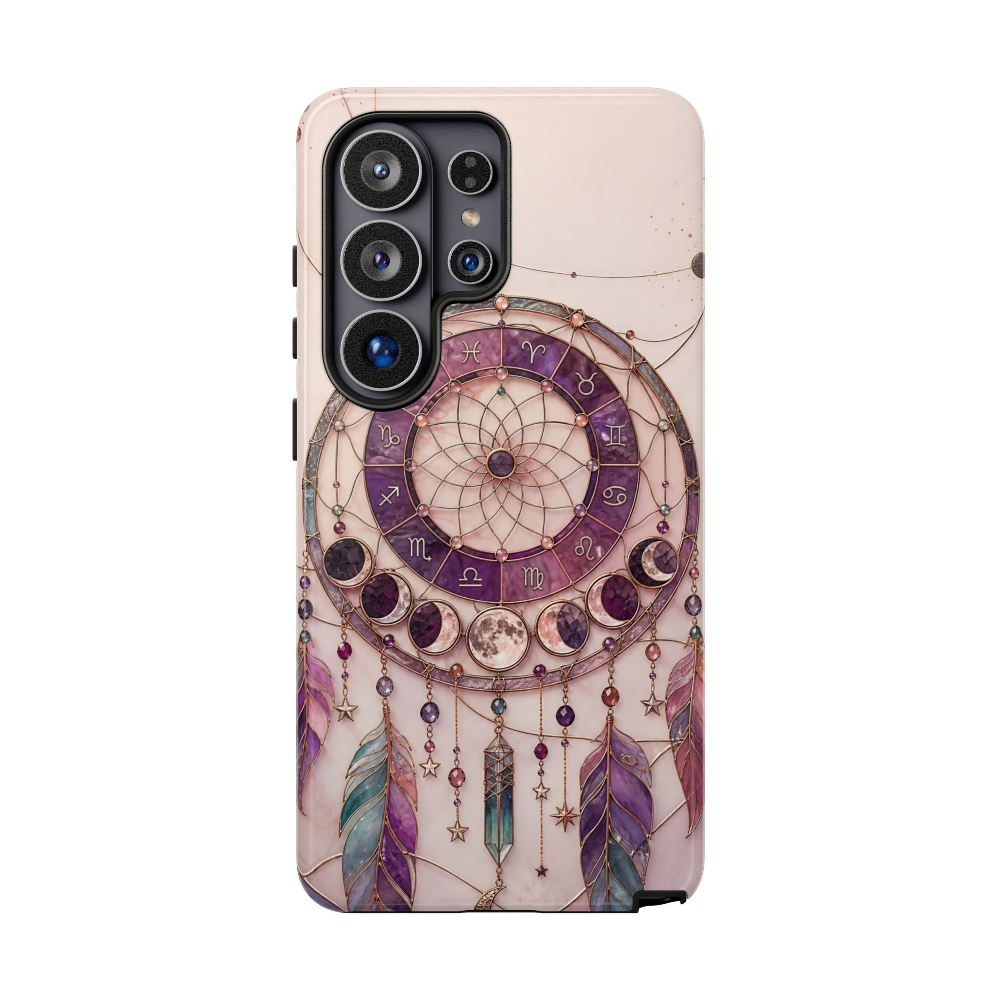 Dreamcatcher Samsung Galaxy Phone Case | Boho Moon Phase Phone Case