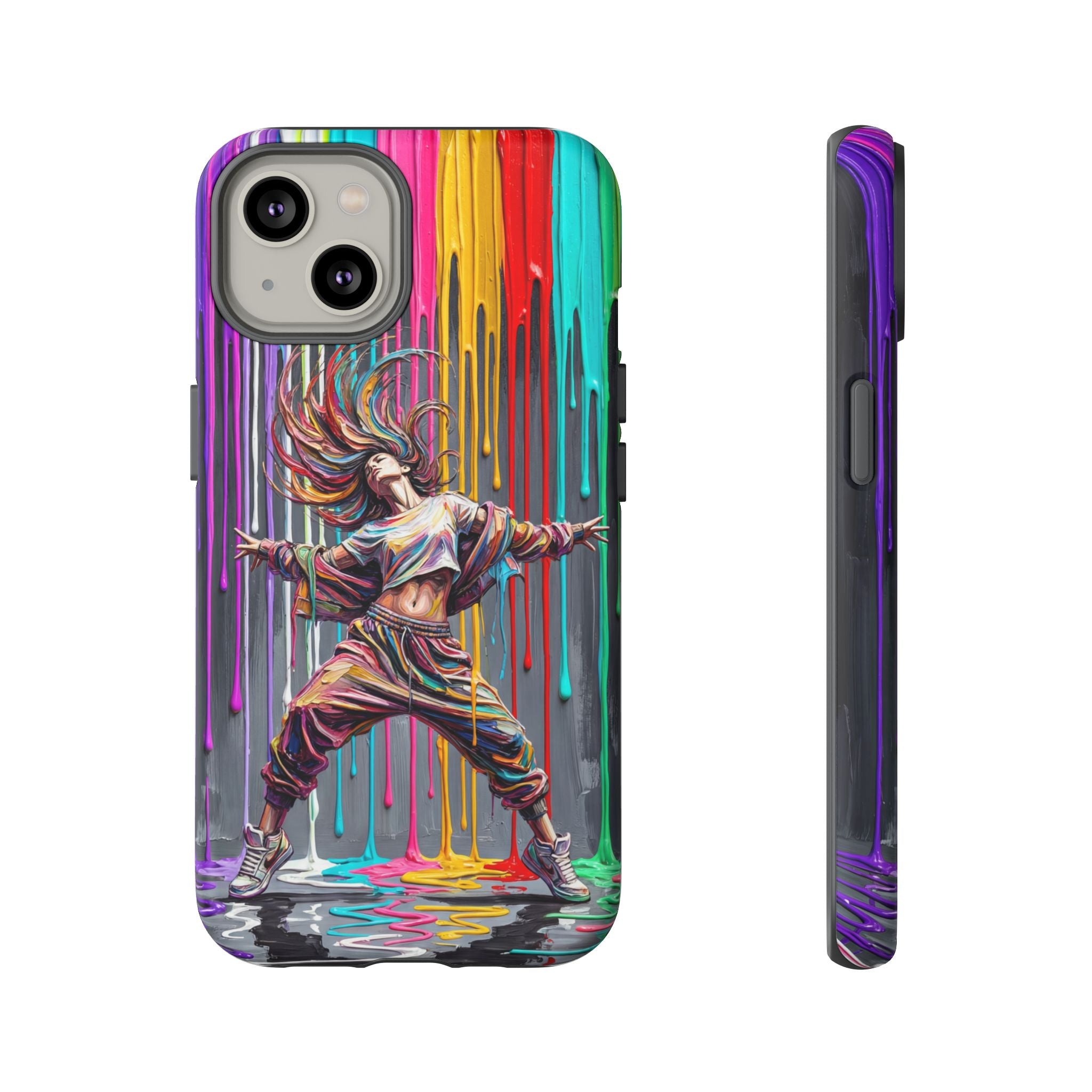iPhone Case | Colorful Street Dance Drip Design