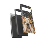 English Bulldog Google Pixel Phone Case | Bulldog Dog Art Cover