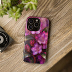 Purple Floral iPhone Case | Dark Botanical iPhone Case