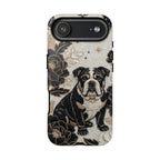Bulldog Floral iPhone Case — Moon & Peony Protective Case