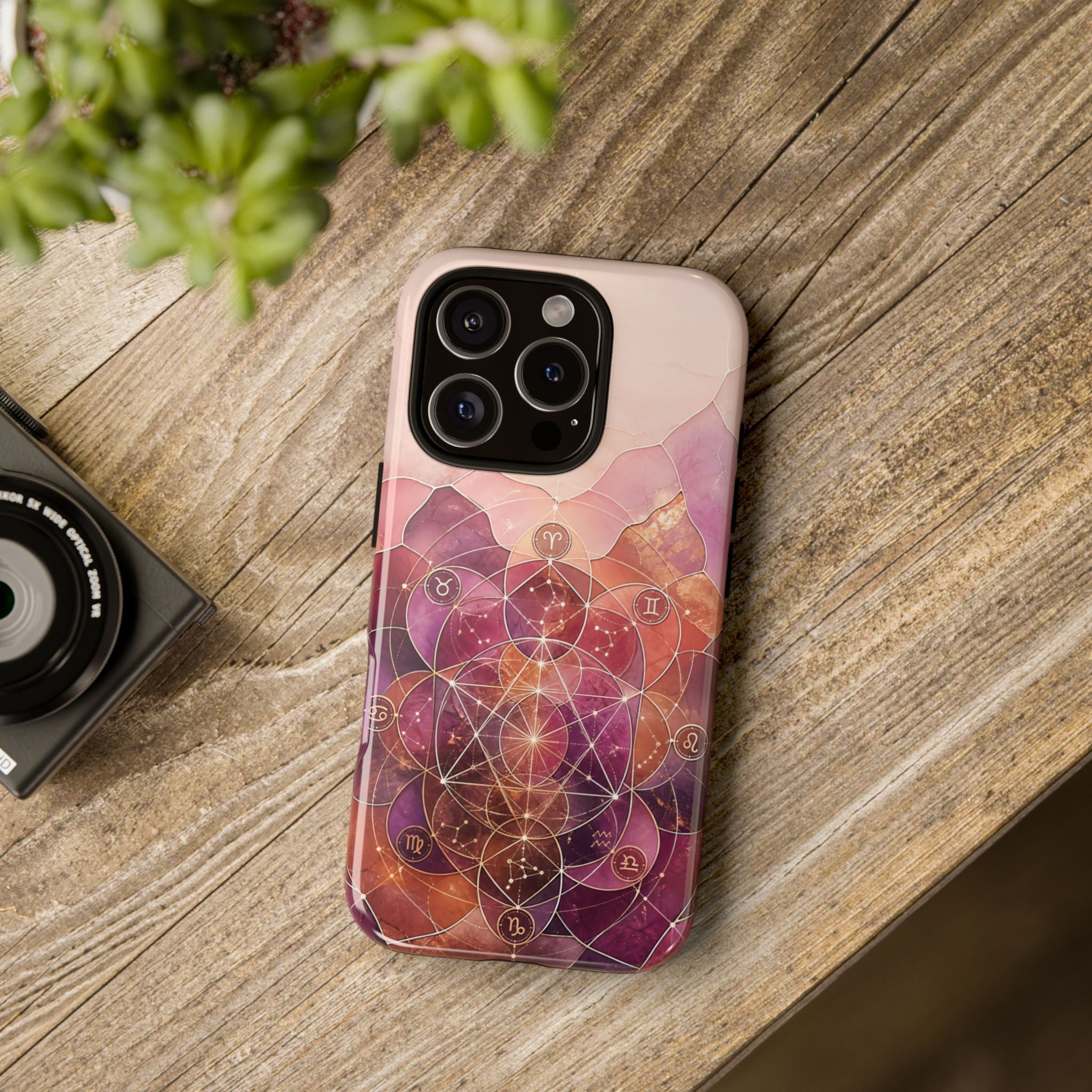 Sacred Geometry iPhone Case | Boho Mandala iPhone Case