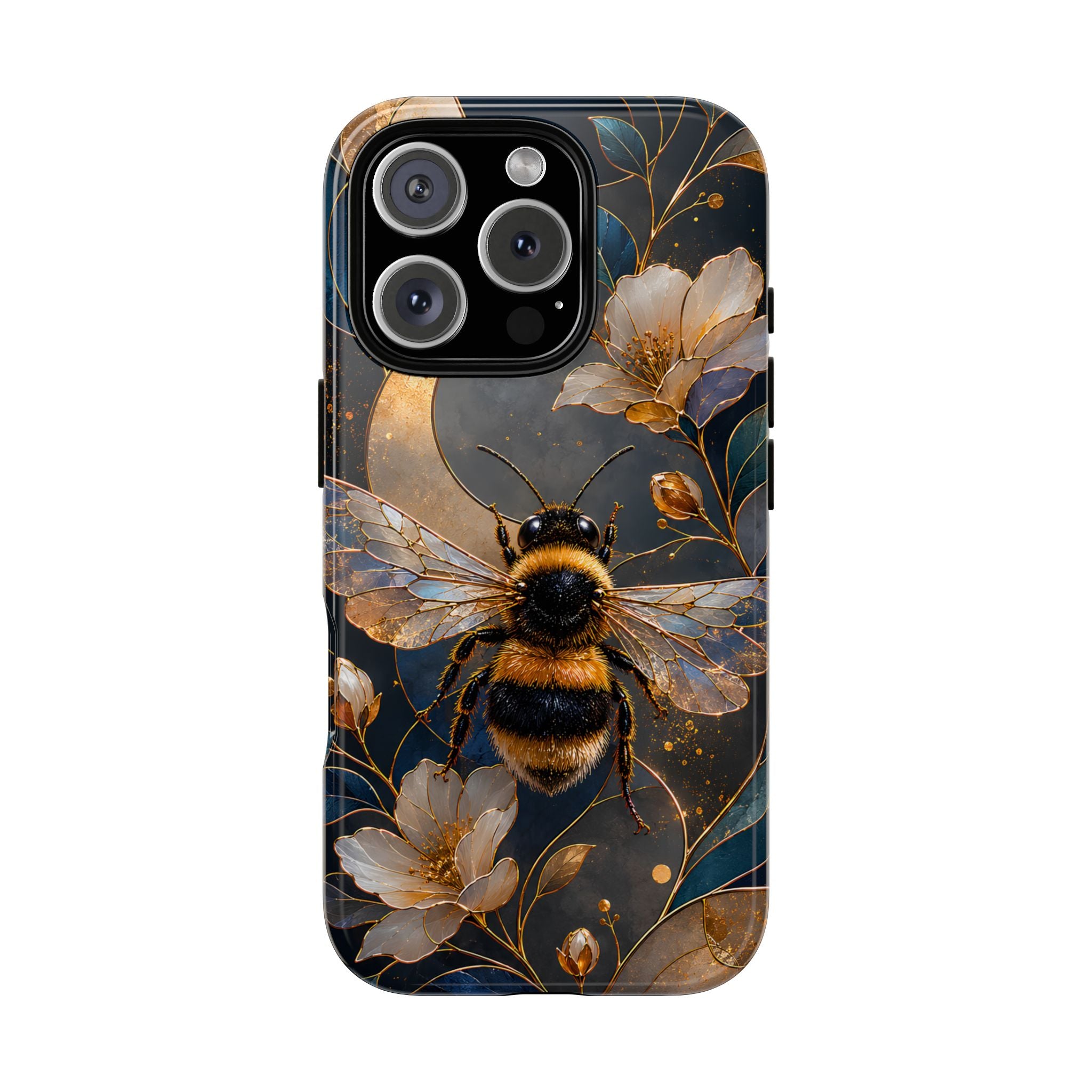 Bumblebee iPhone Case | Moonlit Bee Art Cover