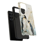 Penguin Samsung Galaxy Phone Case | Cute Penguin Couple Phone Case