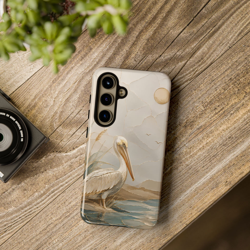 Pelican Samsung Galaxy Phone Case | Coastal Bird Phone Case