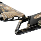 Moonlit Harp Google Pixel Phone Case | Vintage Goddess Musician Art