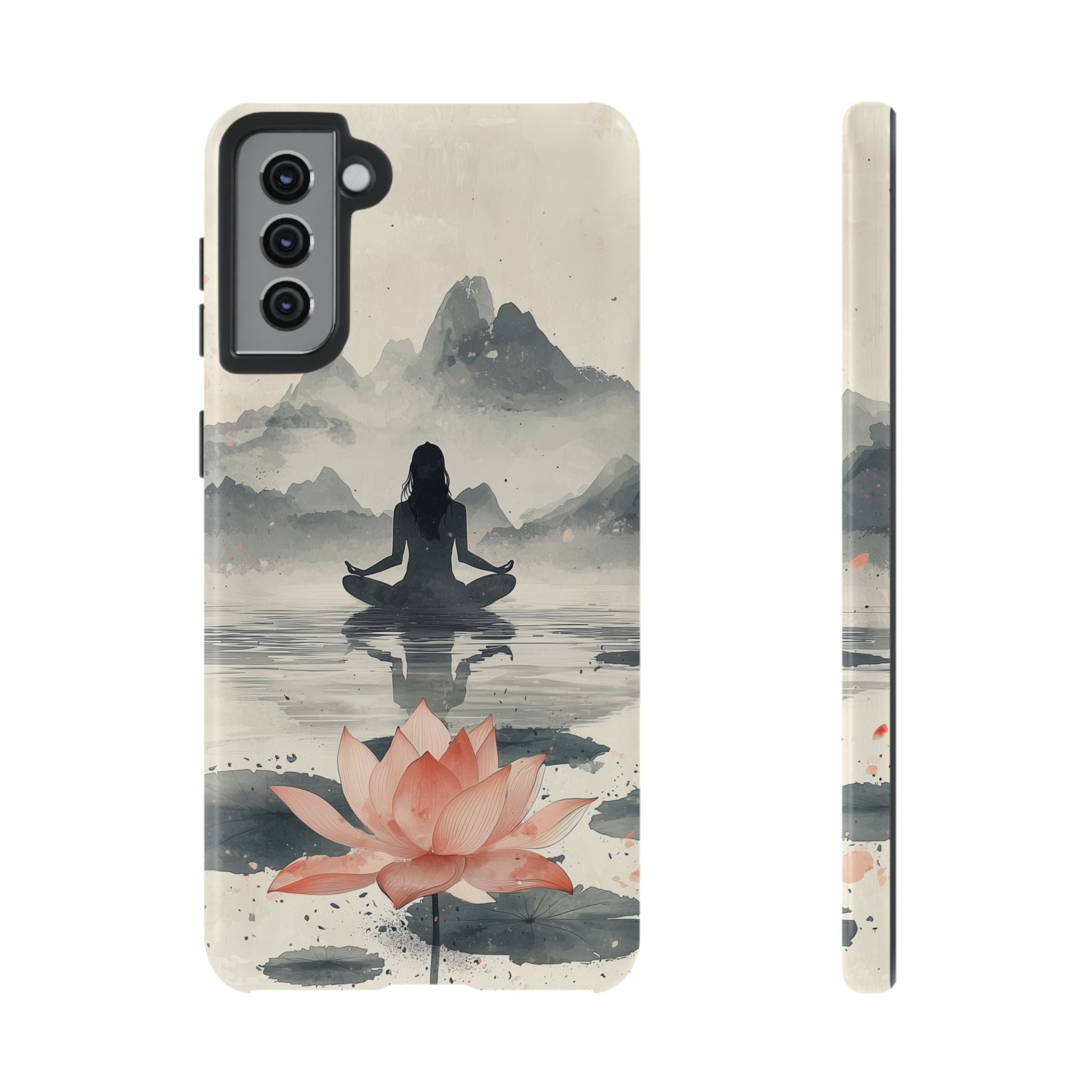 Zen Yoga Meditation Lotus Samsung Galaxy Phone Case