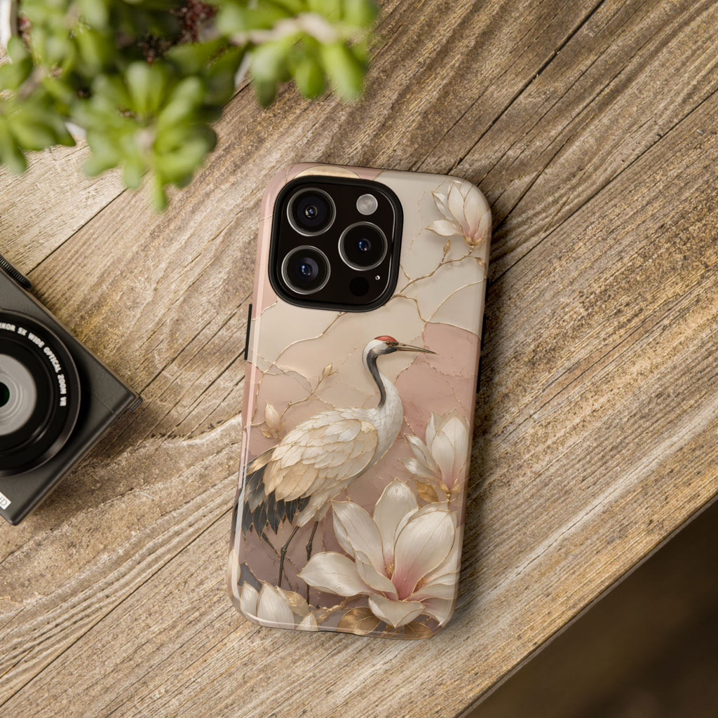Crane iPhone Case | Floral iPhone Case