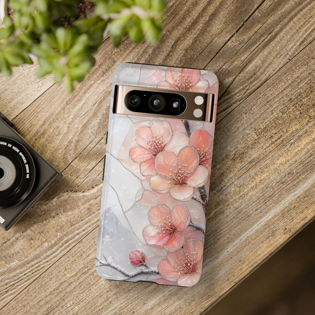 Cherry Blossom Google Pixel Phone Case | Pink Floral Phone Case