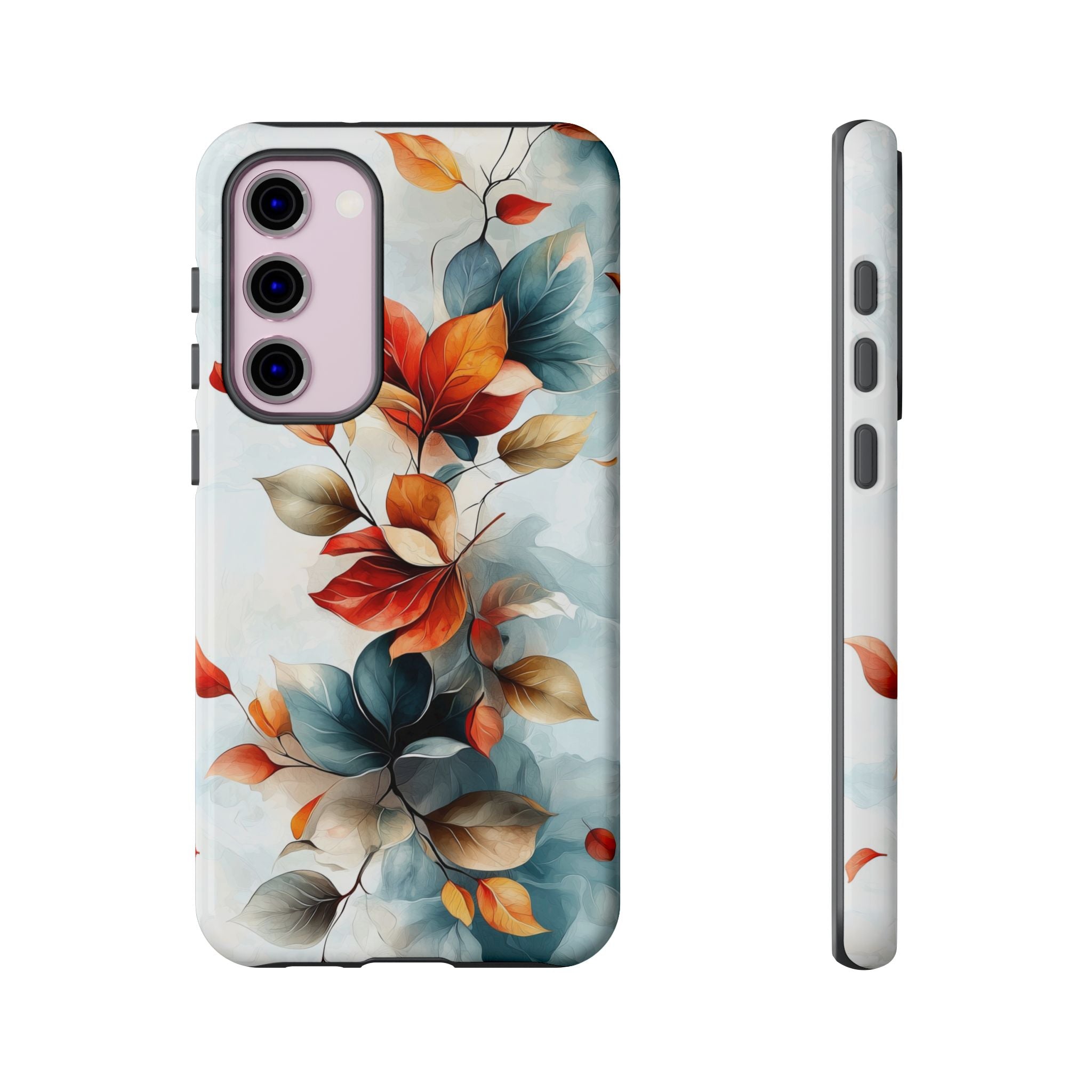 Floral Autumn Leaves Watercolour Tough Samsung Galaxy Case