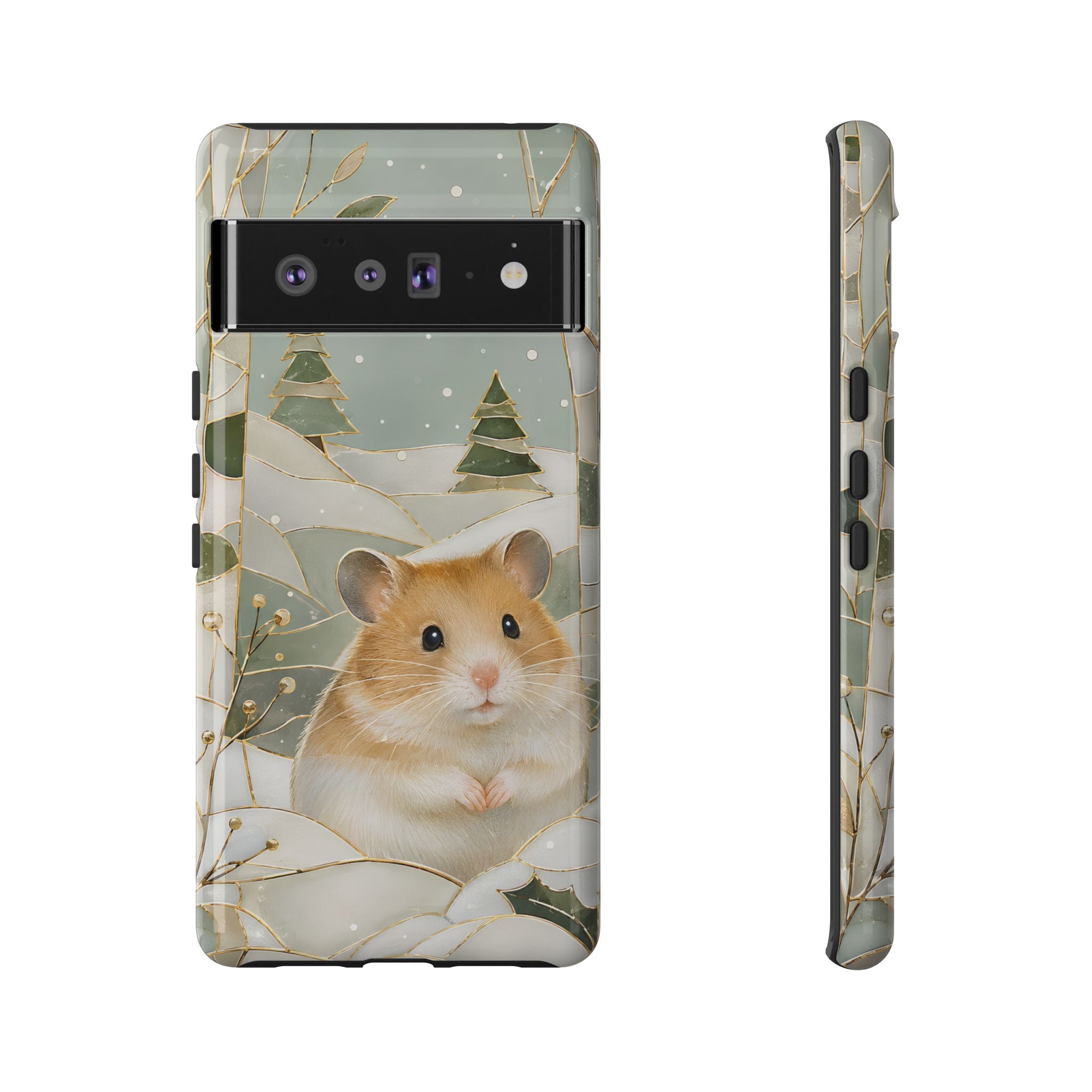 Hamster Google Pixel Phone Case | Winter Hamster Phone Case