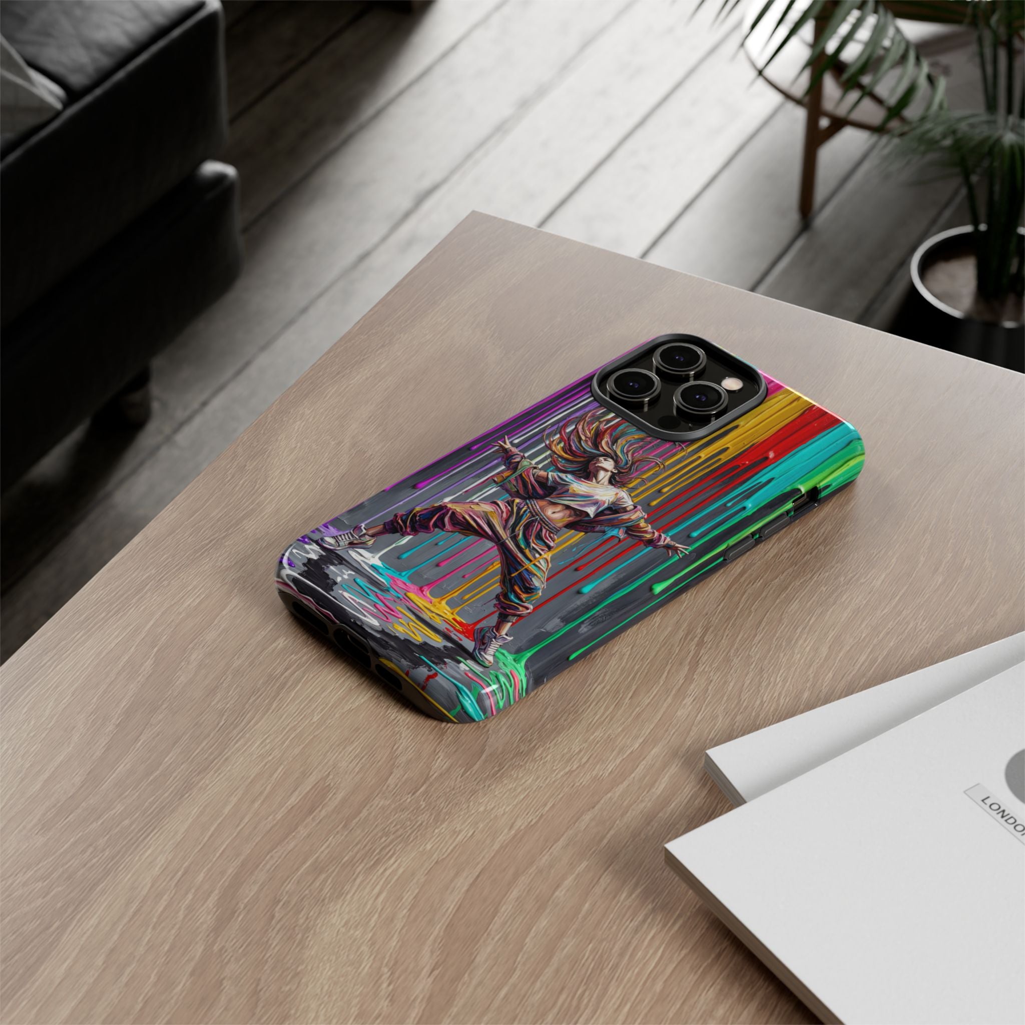 iPhone Case | Colorful Street Dance Drip Design