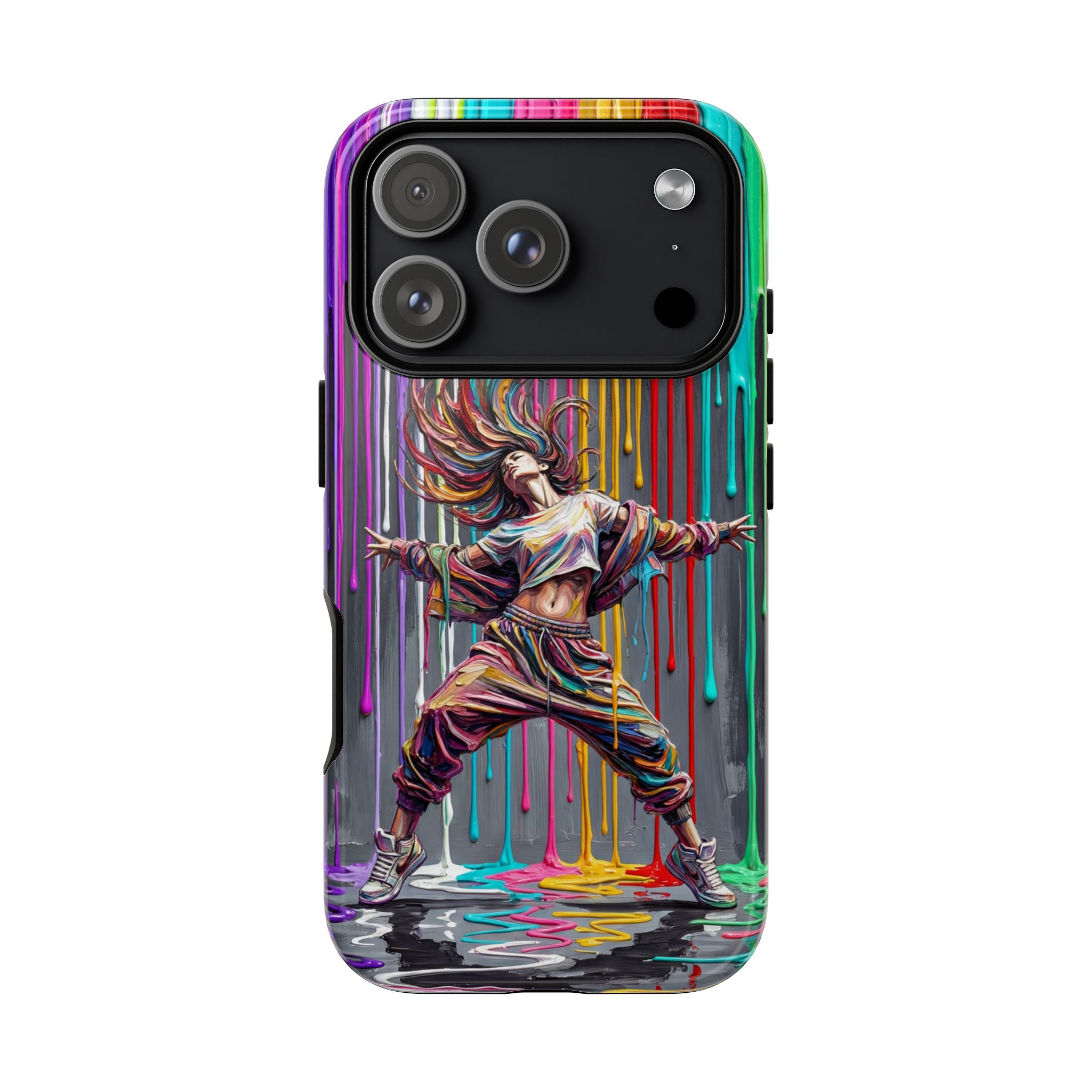 iPhone Case | Colorful Street Dance Drip Design