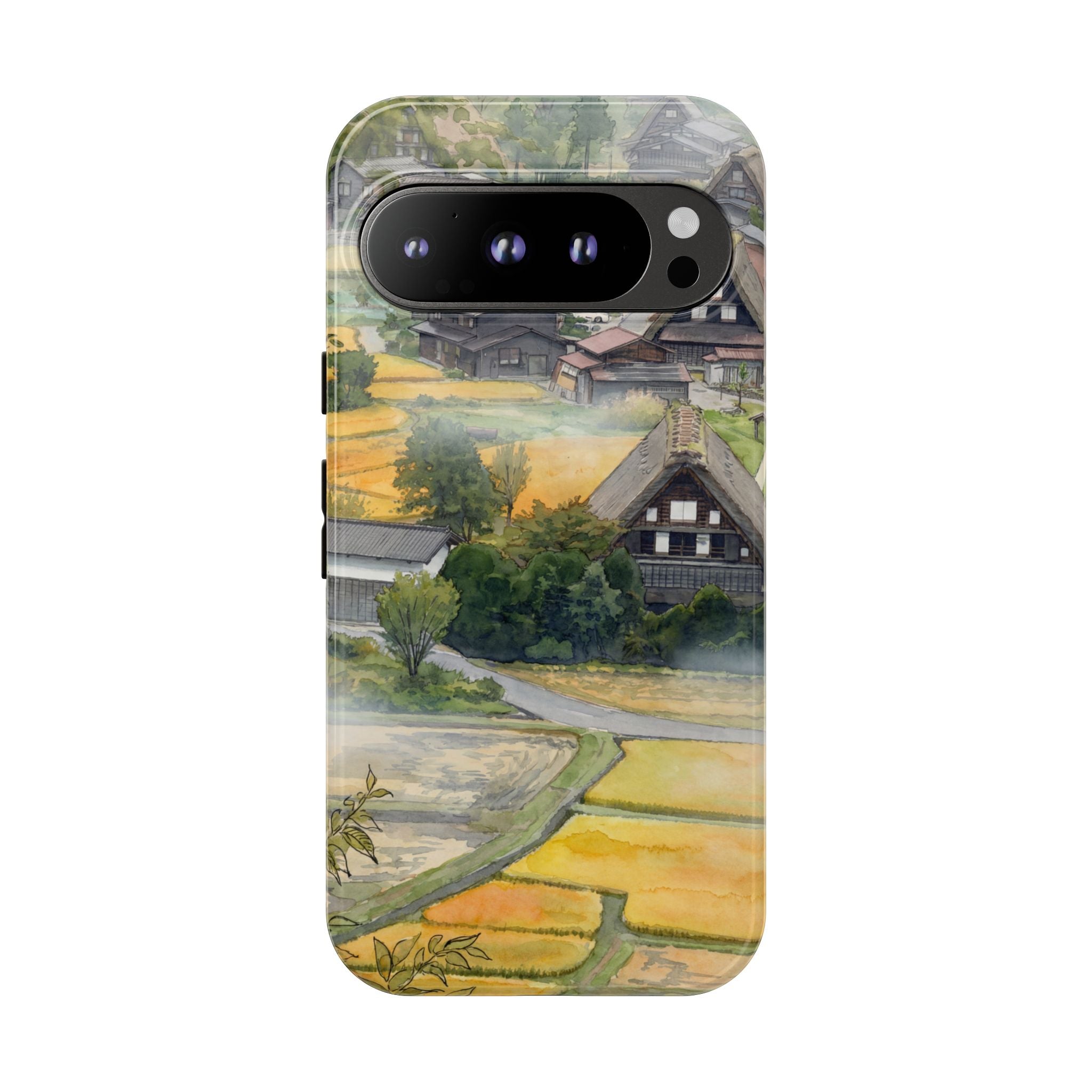 Shirakawa Whisper | Japan Watercolour  Google Pixel Phone Case