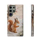 Squirrel Samsung Galaxy Phone Case | Winter Woodland Phone Case