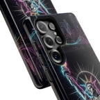Neon Statue of Liberty Tough Samsung Galaxy Phone Case