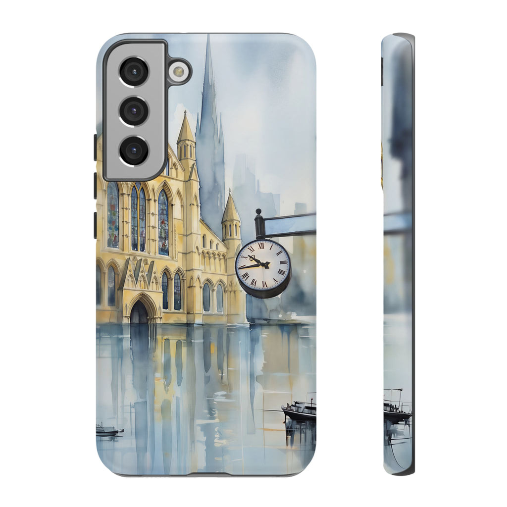 Custodia per telefono Samsung Galaxy York Rotary Clock Heritage