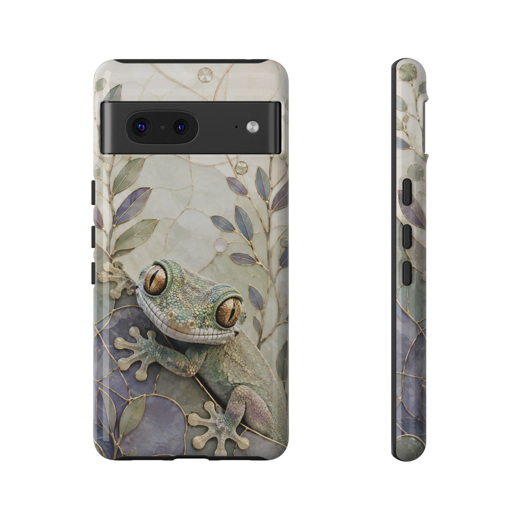 Tree Frog Google Pixel Phone Case | Stained Glass Frog Cover