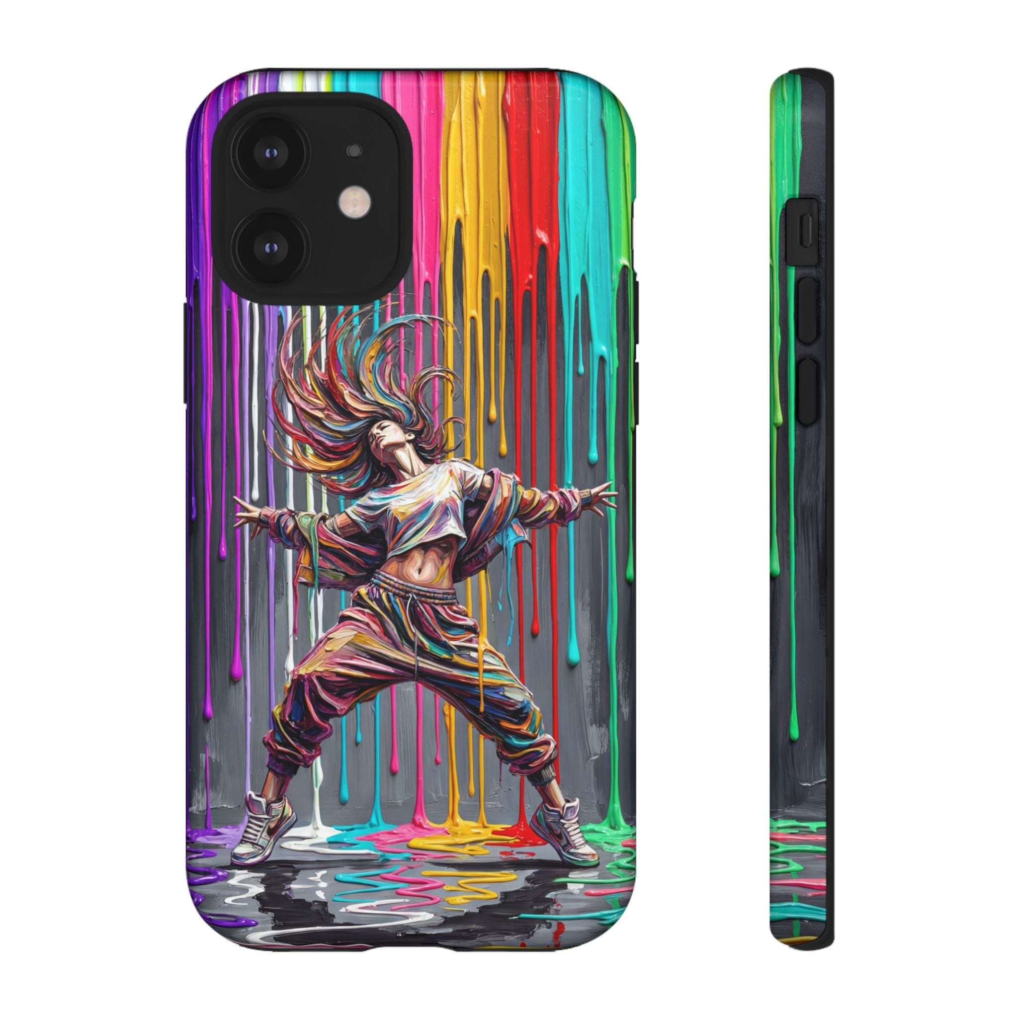iPhone Case | Colorful Street Dance Drip Design