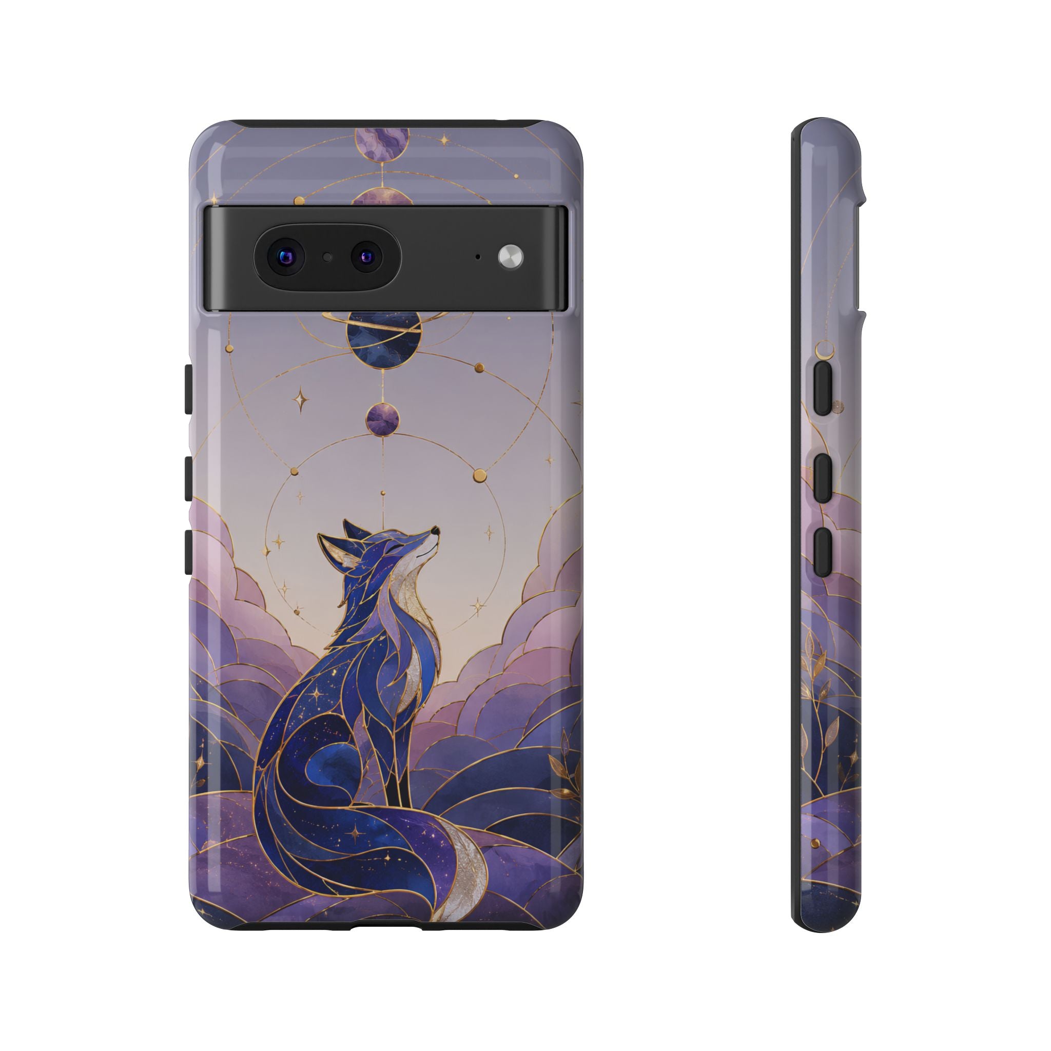 Celestial Fox Google Pixel Phone Case | Moon Fox Phone Case