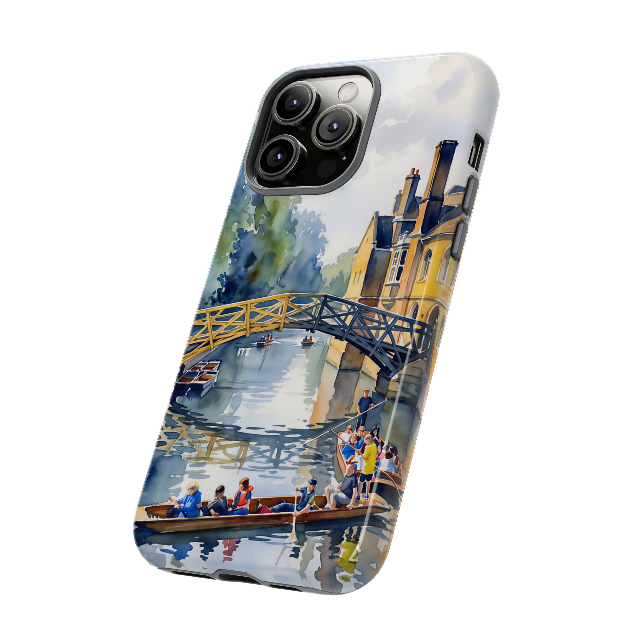 British Heritage iPhone Case | Cambridge Mathematical Bridge