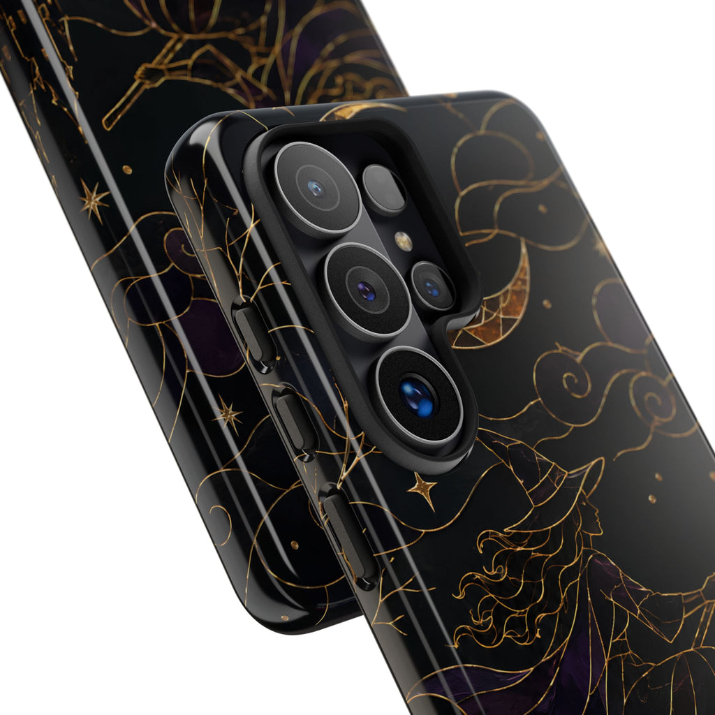 Witch Phone Samsung Galaxy Case | Moon & Stars Phone Case